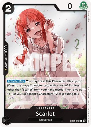 Scarlet (EB01-042) - Booster supplémentaire : Collection commémorative 