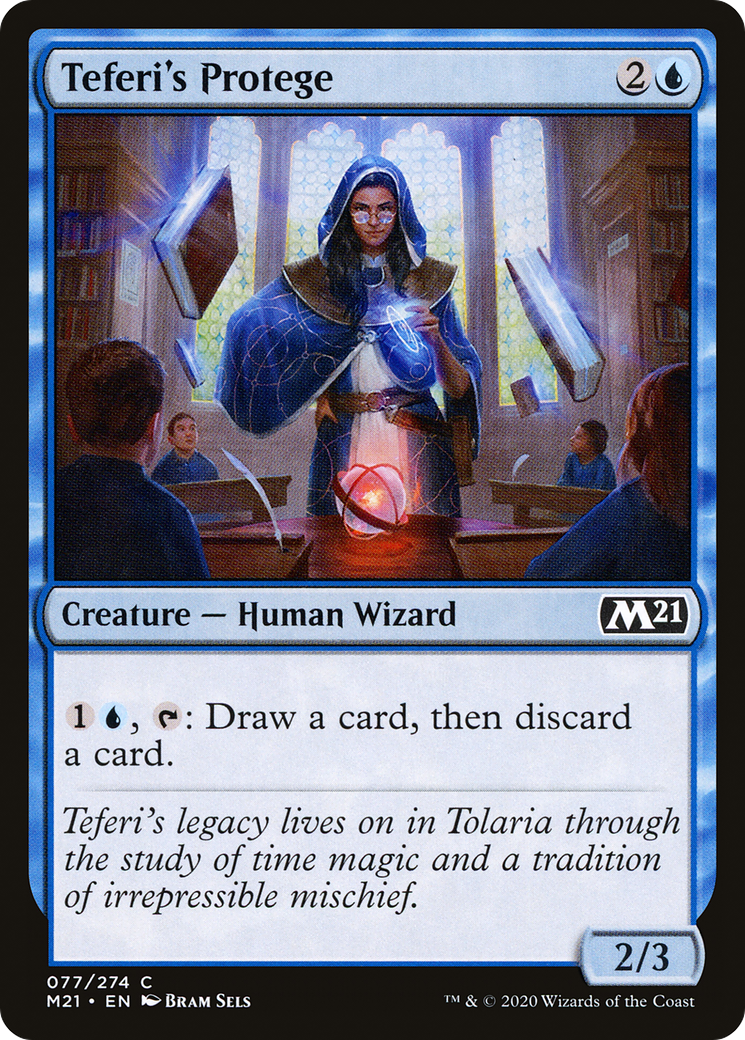 Teferi's Protege (M21-077) - Core Set 2021 Foil