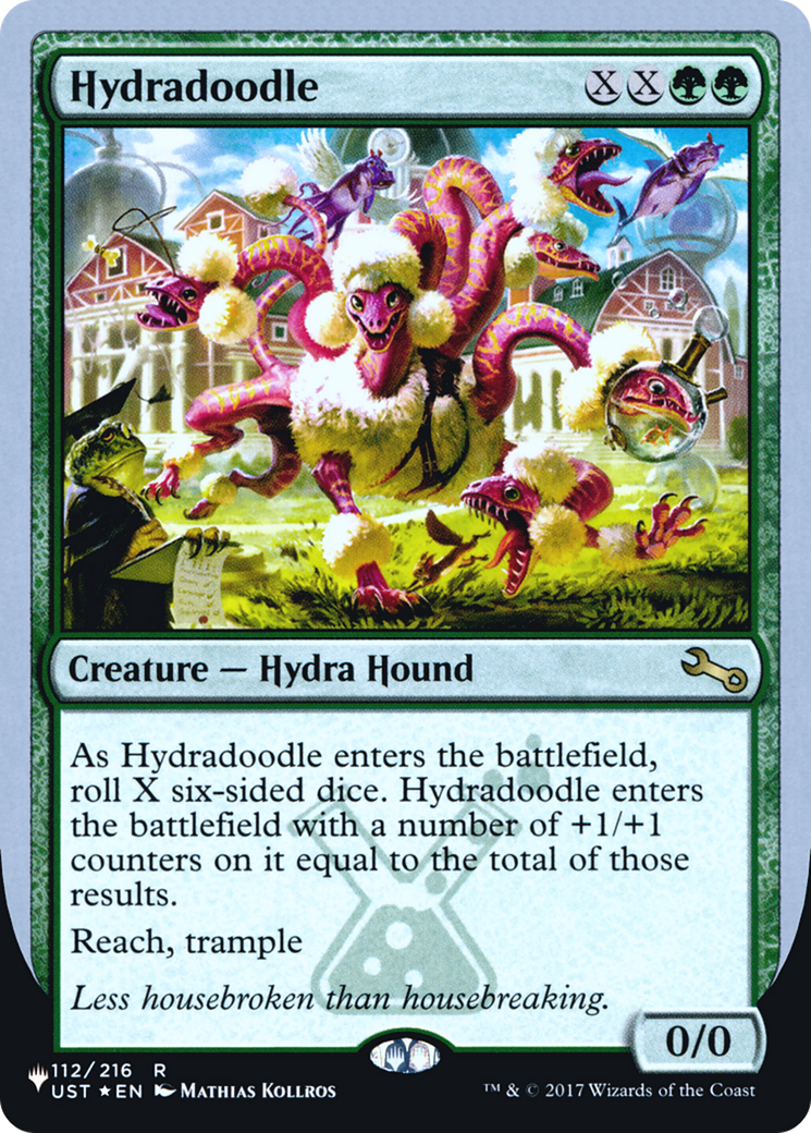 Hydradoodle (LIST-036) - The List (Unfinity Foil Edition) Foil