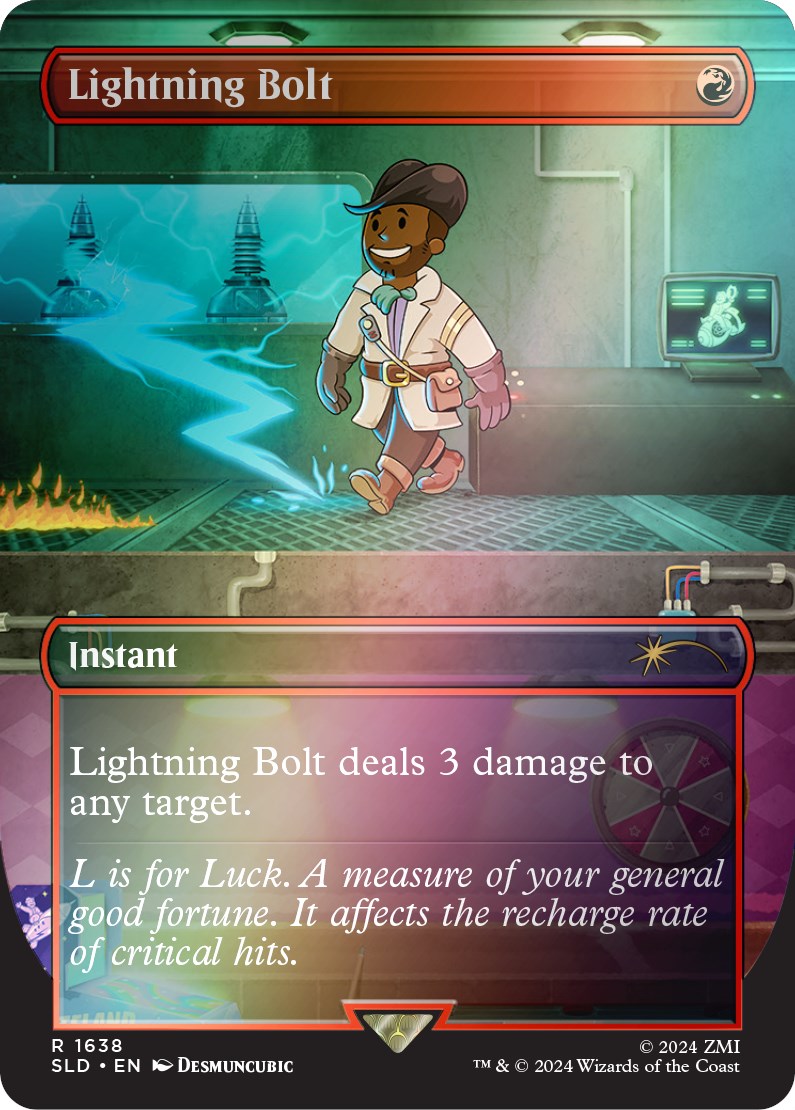 Lightning Bolt (1638) (Rainbow Foil)