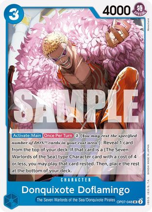 Don Quichotte Doflamingo (OP07-048) - 500 ans dans le futur 
