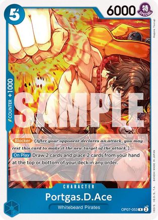 Portgas D. Ace (053) (OP07-053) - 500 ans dans le futur 