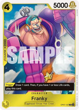Franky (OP07-107) - 500 ans dans le futur 