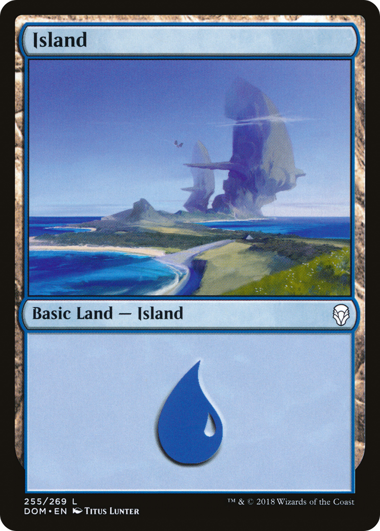 Île (DOM-255) - Feuille Dominaria
