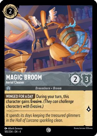 Balai magique - Nettoyeur d'antenne (185/204) - Ursulas Return Cold Foil 