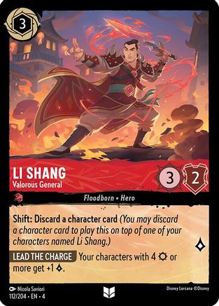Li Shang - Général valeureux (112/204) - Retour d'Ursulas 