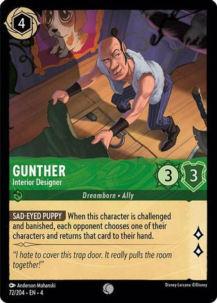 Gunther - Architecte d'intérieur (72/204) - Ursulas Return Cold Foil 