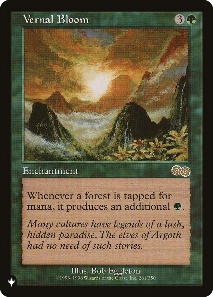 Vernal Bloom (LIST-USG-281) - The List