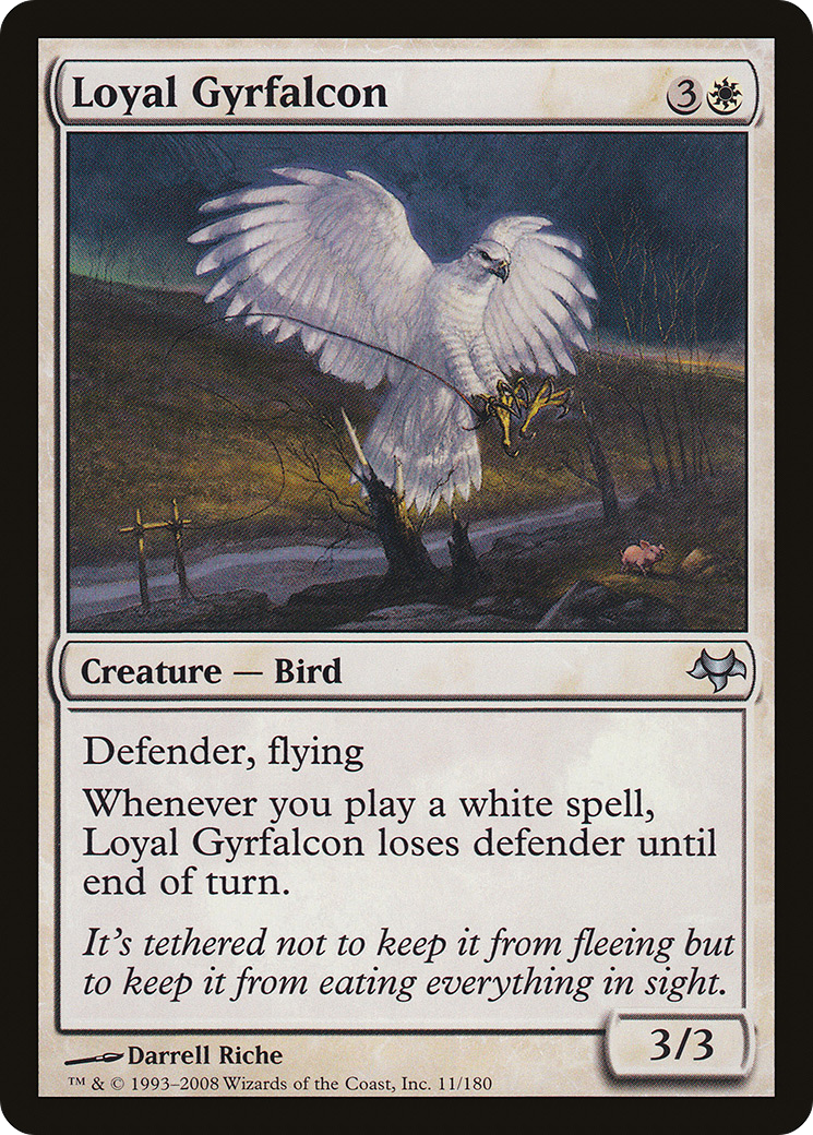Faucon gerfaut loyal (EVE-011) - Crépuscule 