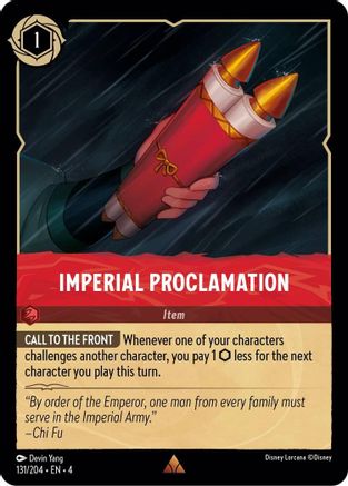Proclamation impériale (131/204) - Le retour d'Ursula 