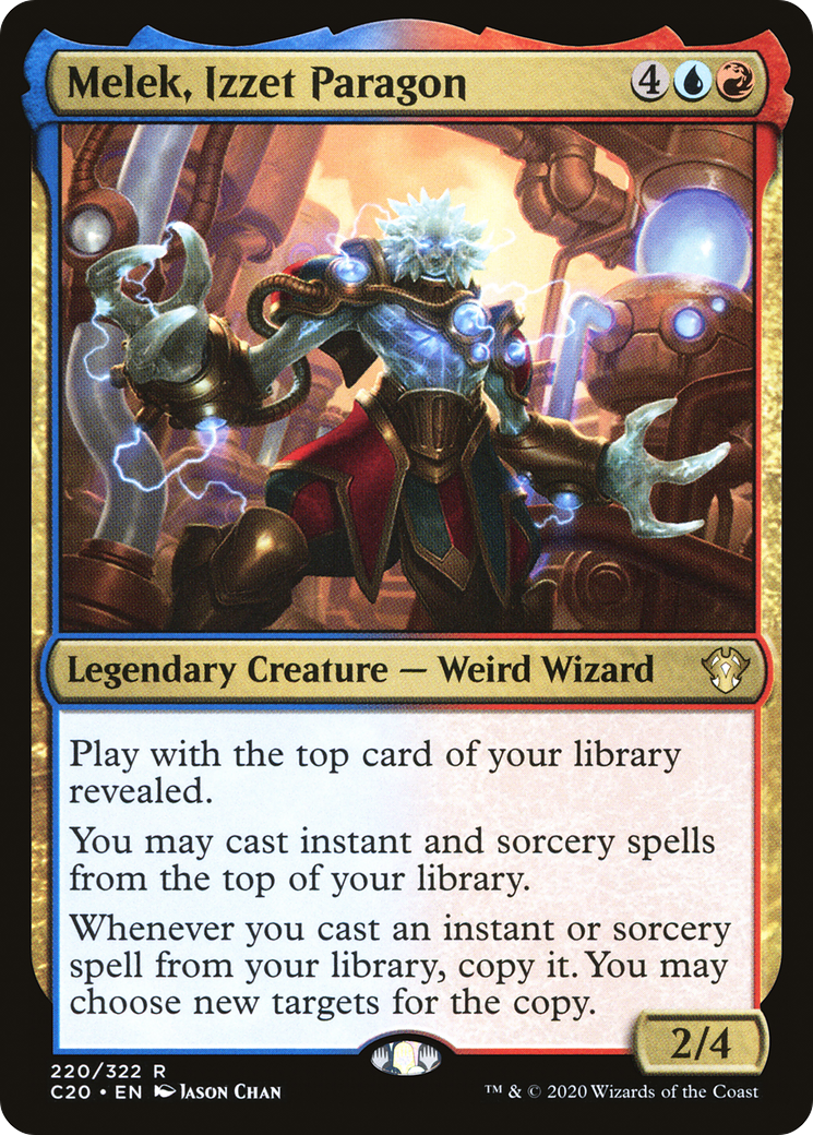 Melek, Izzet Paragon (C20-220) - Commander 2020