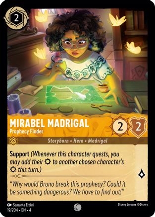 Mirabel Madrigal - Prophecy Finder (19/204) - Le Retour d'Ursula 