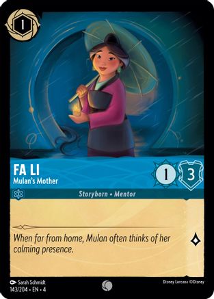 Fa Li - La mère de Mulan (143/204) - Le retour d'Ursulas 