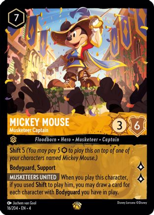 Mickey Mouse - Capitaine Mousquetaire (16/204) - Le Retour d'Ursula 