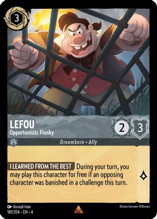 LeFou - Larbin opportuniste (181/204) - Le retour d'Ursula 