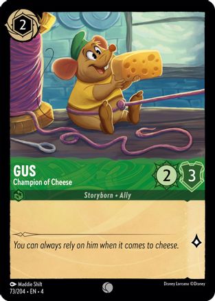 Gus - Champion du Fromage (73/204) - Le Retour d'Ursula 