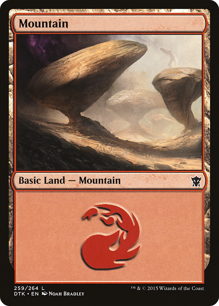 Mountain (259) (DTK-259) - Dragons of Tarkir