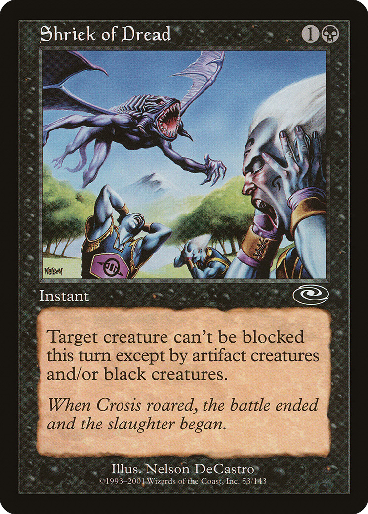 Cri d'effroi (PLS-053) - Planeshift Foil 