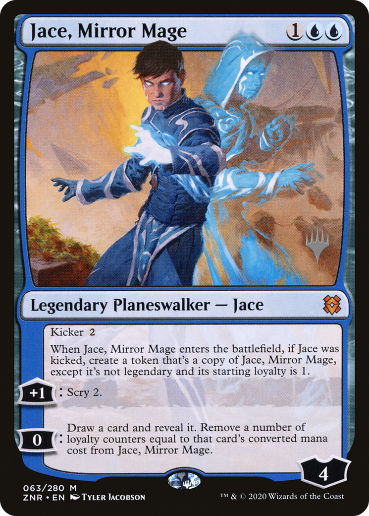Jace, Mage Miroir (PPZNR-63P) - Promotions Zendikar Rising 