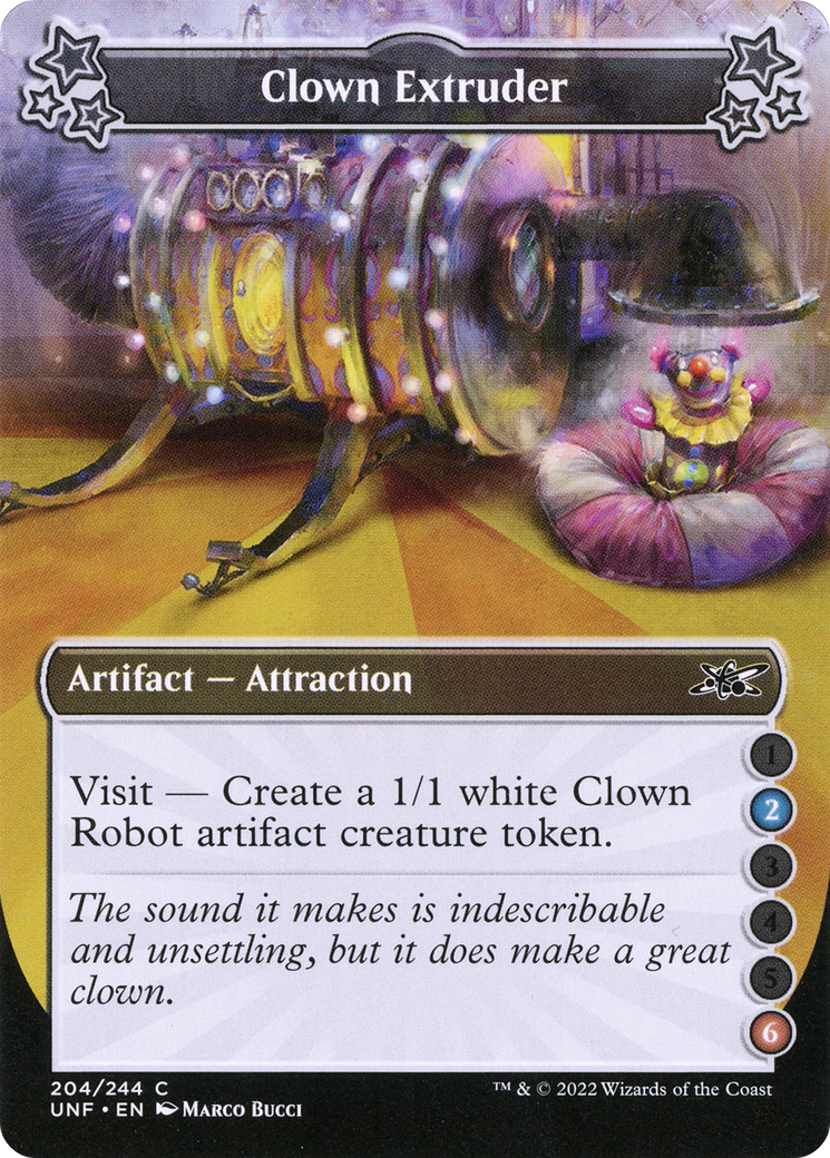 Extrudeuse Clown (UNF-204A) - Unfinity Foil 