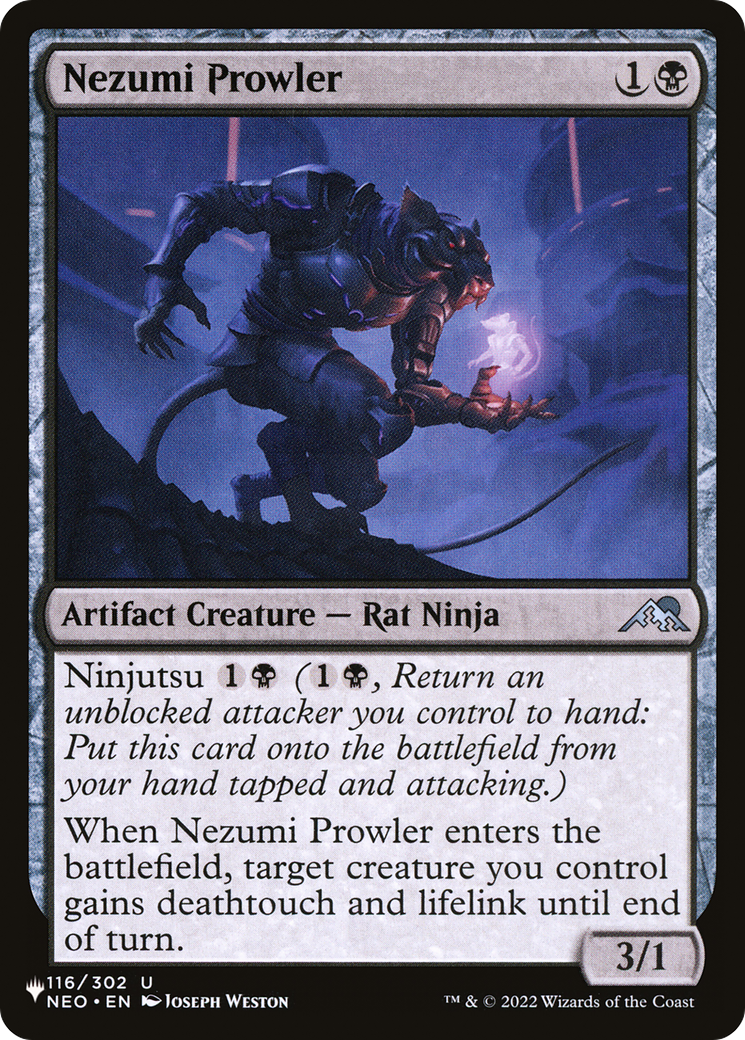Nezumi Prowler (LIST-NEO-116) - The List