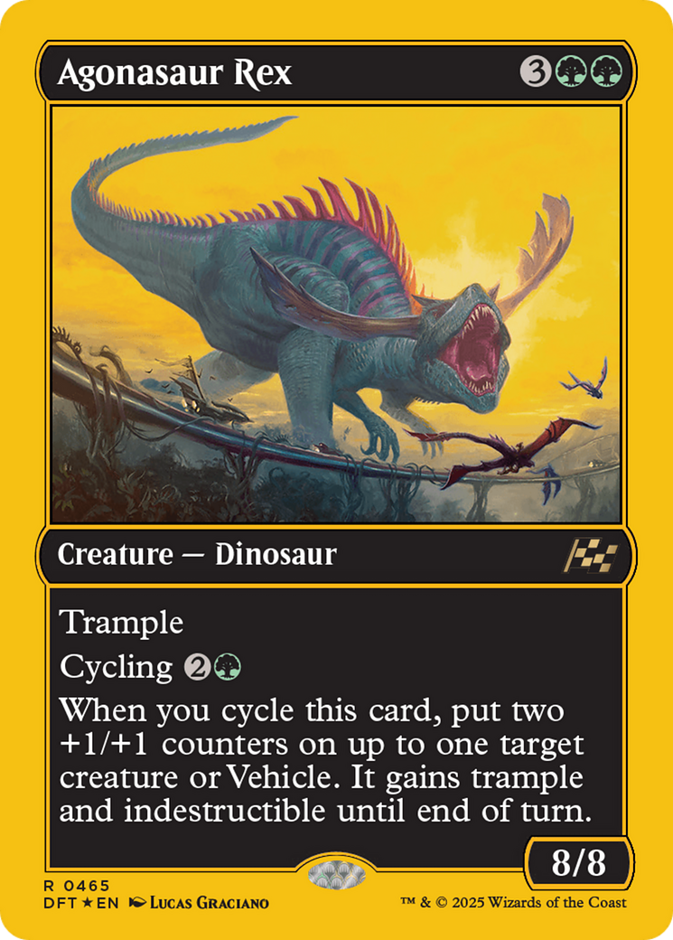 Agonasaur Rex (Première place) (DFT-465) - Aetherdrift Foil