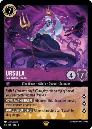Ursula - Reine Sorcière des Mers (58/204) - Le Retour d'Ursula 