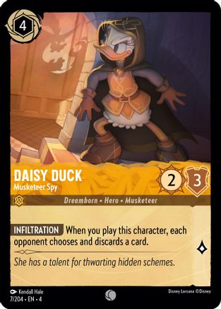 Daisy Duck - L'espionne mousquetaire (7/204) - Le retour d'Ursula 