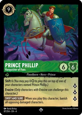Prince Philippe - Vainqueur d'Ennemis (87/204) - Le Retour d'Ursula 