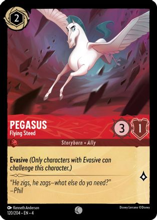 Pégase - Cheval volant (120/204) - Le retour d'Ursula 