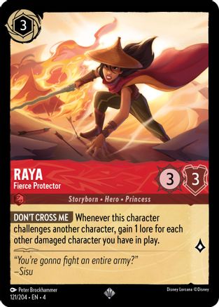 Raya - Féroce Protectrice (121/204) - Le Retour d'Ursula 