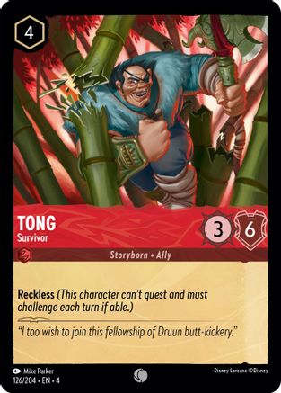 Tong - Survivant (126/204) - Le retour d'Ursulas 