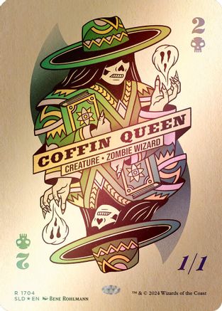 Coffin Queen (Rainbow Foil) (SLD-1704) - Secret Lair Drop Series Foil