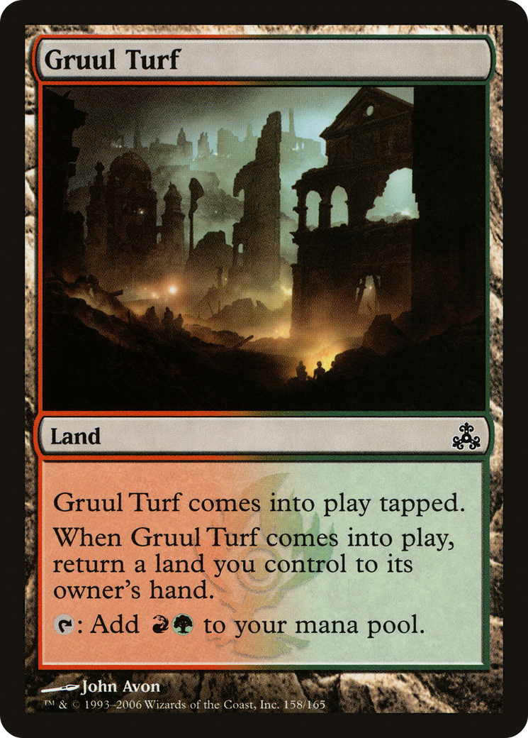 Gruul Turf (GPT-158) - Pacte des Guildes 