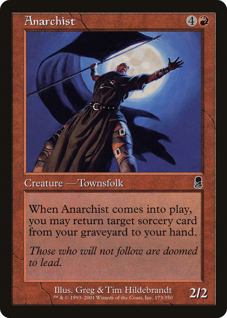 Anarchiste (ODY-173) - Odyssey Foil 