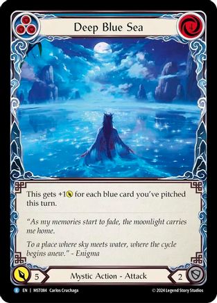 Deep Blue Sea (MST084) - Séparez le voile de brume 