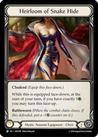 Héritage de peau de serpent (MST005) - Feuille froide Part the Mistveil 