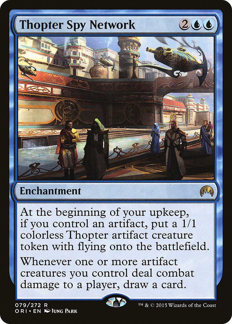 Réseau d'espionnage Thopter (ORI-079) - Magic Origins Foil 