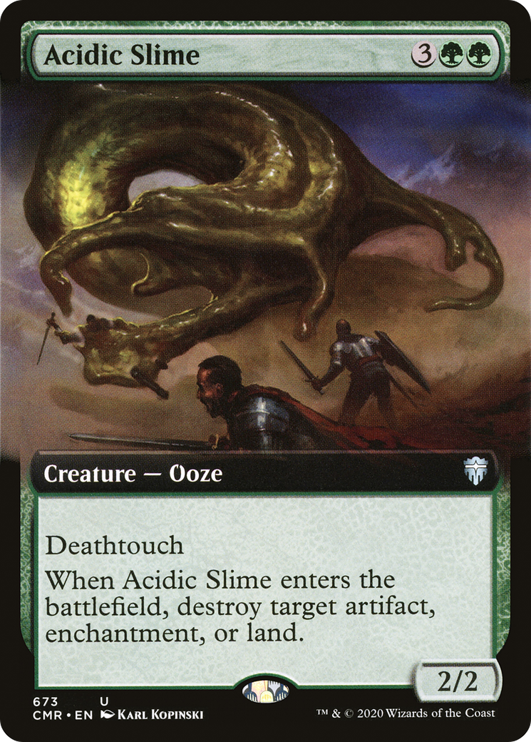 Slime acide (CMR-673) - Commander Legends : (Extended Art) 