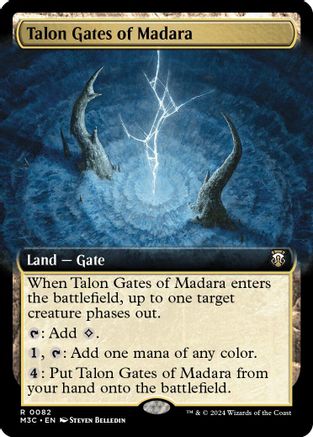 Portes de la Serre de Madara (Extended Art) (Ripple Foil) (M3C-082) - Modern Horizons 3 Commander Foil 