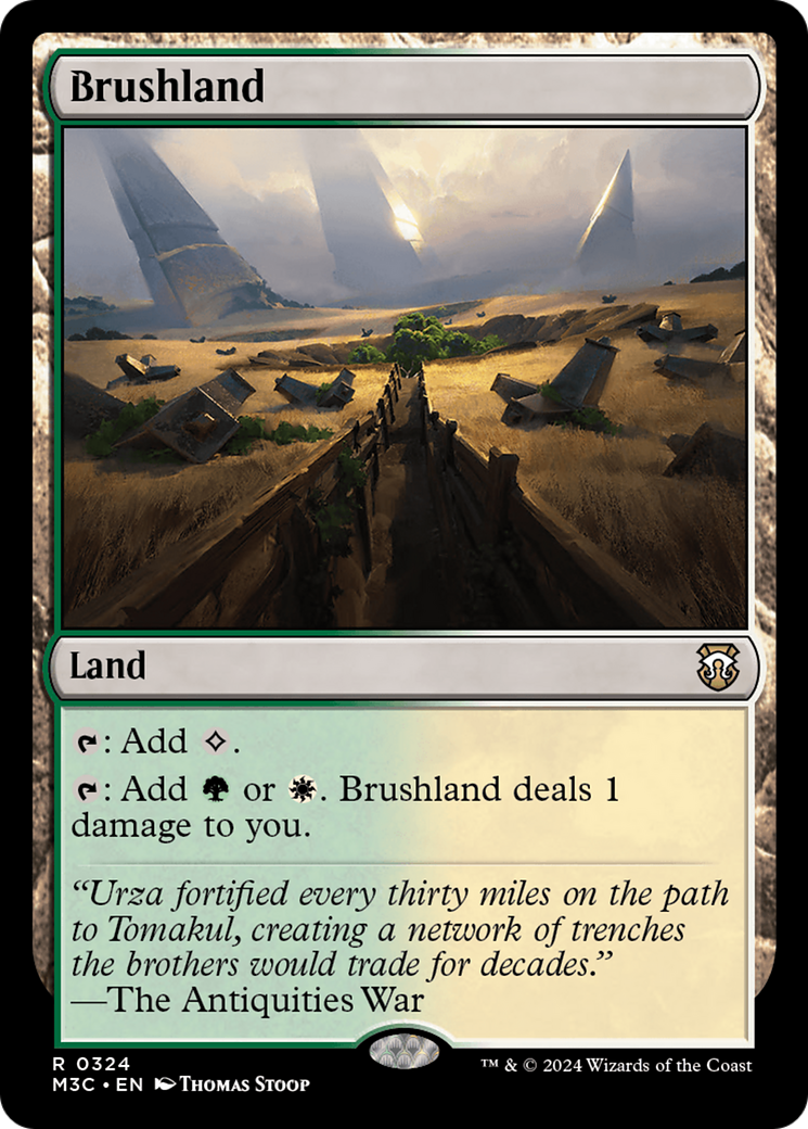 Brushland (M3C-324) - Commandant de Modern Horizons 3 
