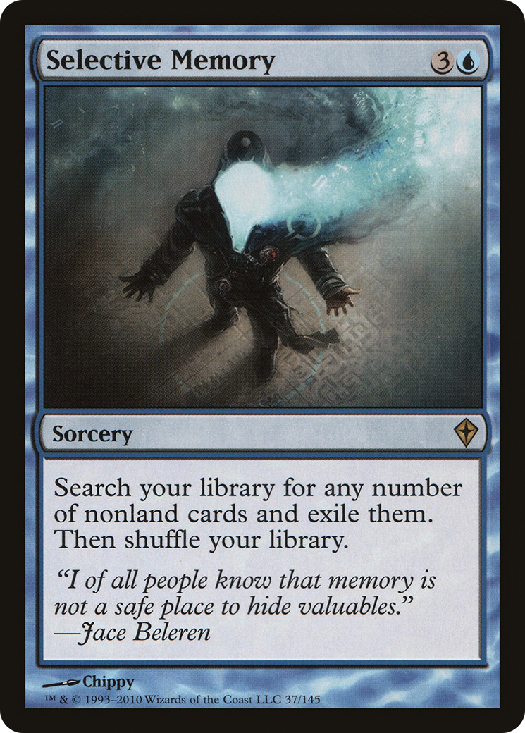Mémoire sélective (WWK-037) - Worldwake Foil 