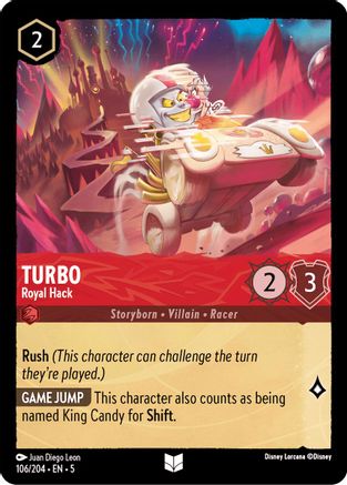 Turbo - Royal Hack (106/204) - Ciels chatoyants - Feuille froide 
