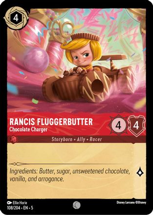 Rancis Fluggerbutter - Chargeur de chocolat (108/204) - Shimmering Skies Cold Foil 