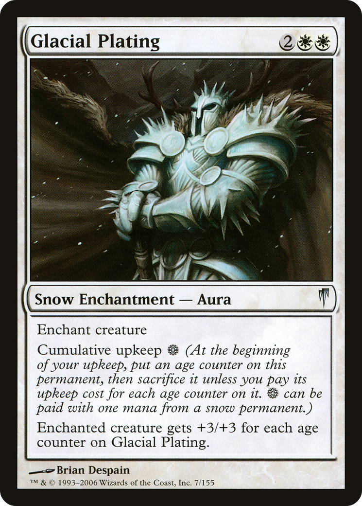 Revêtement glaciaire (CSP-007) - Feuille Coldsnap 