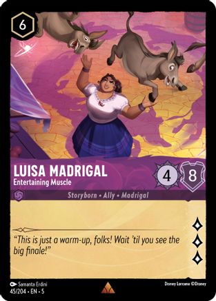 Luisa Madrigal - Muscles divertissants (45/204) - Ciels chatoyants 