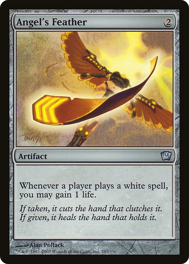 Angel's Feather (9ED-287★) - Ninth Edition Foil