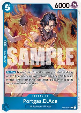 Portgas D. Ace (OP08-052) - Deux légendes 