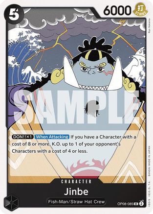 Jinbe (OP08-085) - Deux légendes 