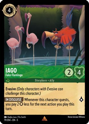 Iago - Faux Flamant Rose (79/204) - Ciels chatoyants 